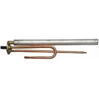 Resistencia termo TIPO COINTRA - CURVA COBRE - 2000W - 230V - L.280mm +-5mm + ANODO MAGNESIO 22X300 M8
